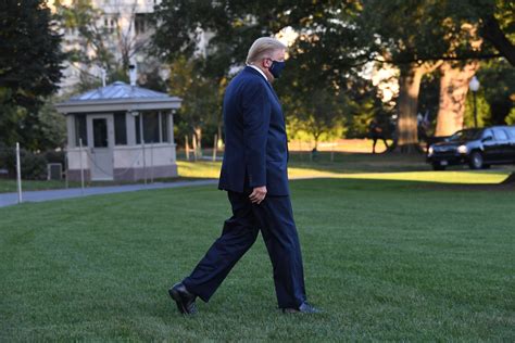 Photos: President Trump boards Marine One on his way to Walter Reed | NewsNation Now