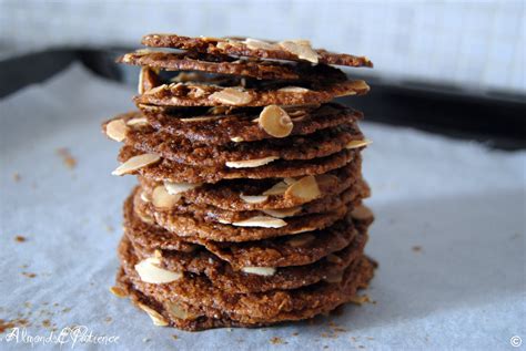 Almonds&Patience: Wafer di mandorle - Almond wafers