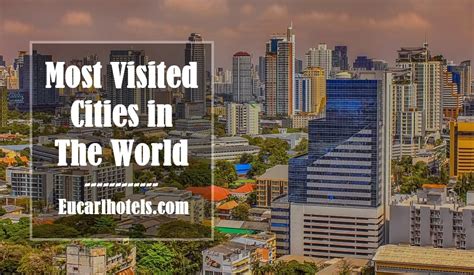 Most Visited Cities in The World 2024 | Eucarl Hotels