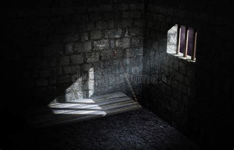 Prison cell. Dark prison cell illuminated only by moonlight #Sponsored , #AFFILIATE, #ad, #cell ...