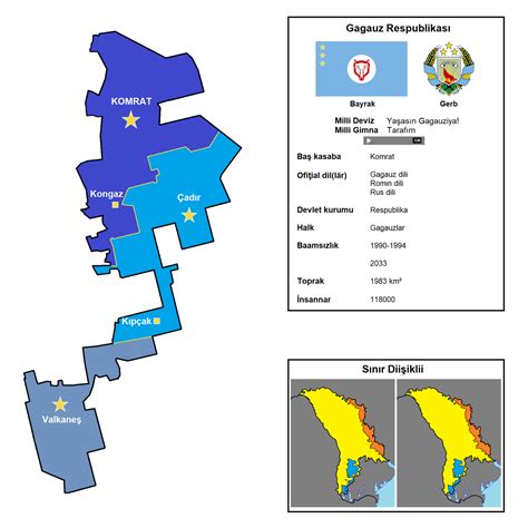 Map of Gagauzia by DK-18 on DeviantArt