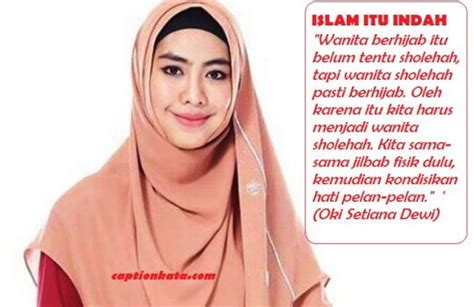 ️ Kata-Kata Mutiara Oki Setiana Dewi Menyentuh Hati, Nasihat Motivasi Syair Islami - CAPTIONKATA ...