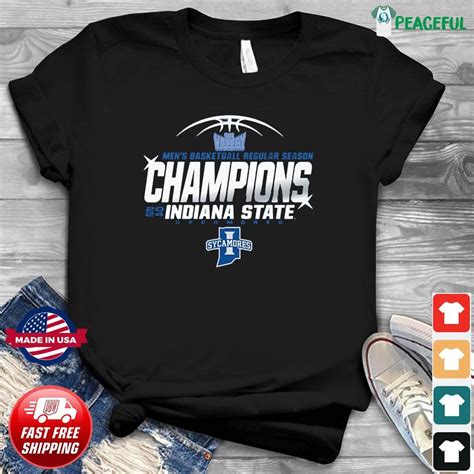 Indiana State Sycamores 2024 Missouri Valley Men’s Basketball Regular ...