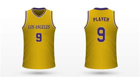 Lakers Jersey Vector Art, Icons, and Graphics for Free Download