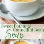 Sweet Potato & Cannellini Bean Soup