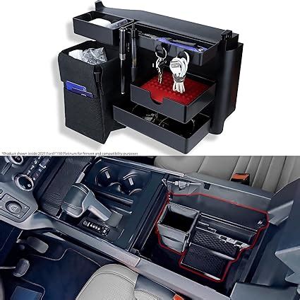 MX Auto Customizable Center Console Organizer - Fits 2021-2023 Ford ...