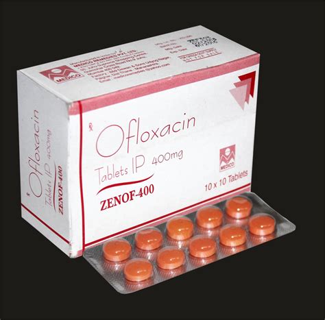 Zenof-400 (Ofloxacin Tablets 400mg), Packaging Type: Strips, | ID: 13345145212