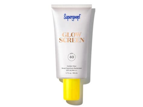 Supergoop! Glow Screen Sunscreen, Golden Hour, SPF 40, PA+++, 1.7 fl oz/50 mL Ingredients and ...