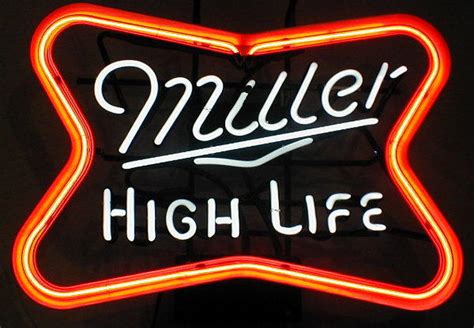 Neon Miller High Life Sign by traetonstock on DeviantArt