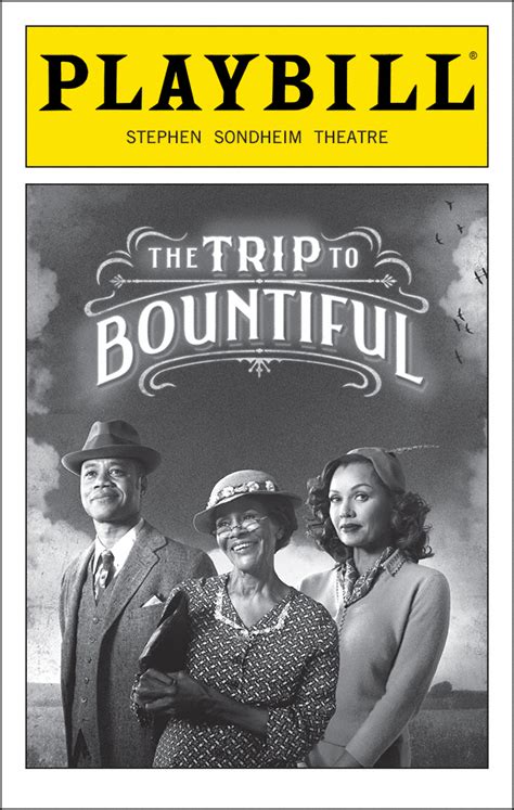 The Trip to Bountiful (Broadway, Stephen Sondheim Theatre, 2013) | Playbill