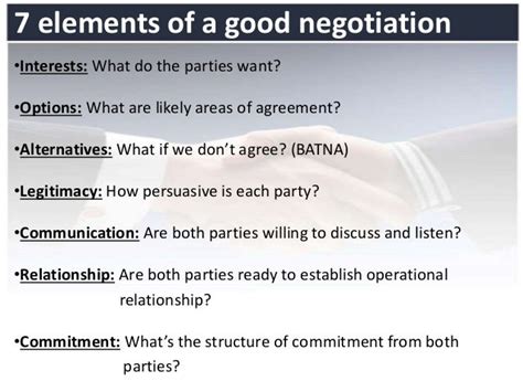 Building Negotiations Skills