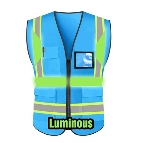 Safety Vest Reflective High Visibility Warning Customized Vests- yoweshop