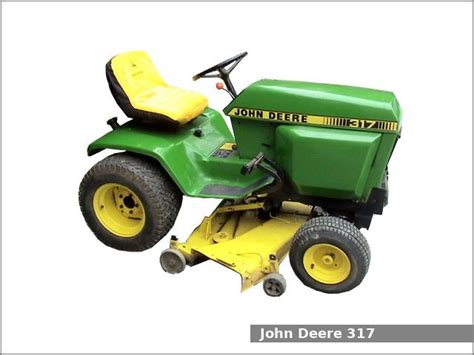 John Deere 317 lawn tractor: review and specs - Tractor Specs