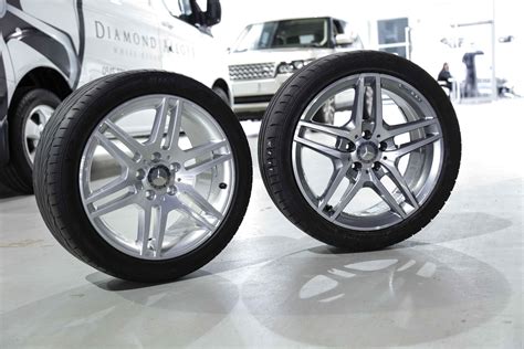 Mercedes C Class Alloy Wheel Refurbishment - Diamond Alloys