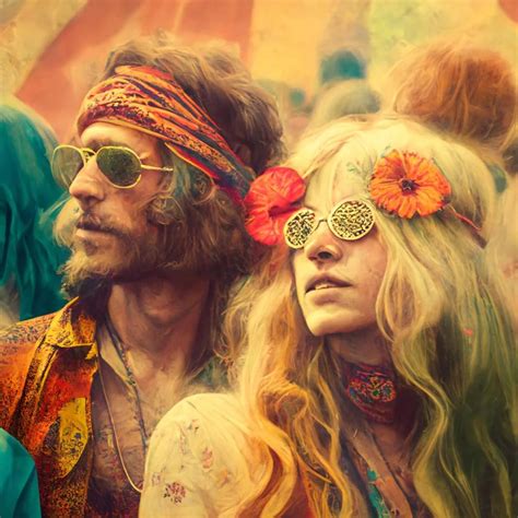 Hippies of the 60s and 70s