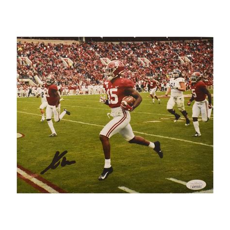 Xavier McKinney Signed Alabama Crimson Tide Touchdown 8x10 Photo (JSA ...