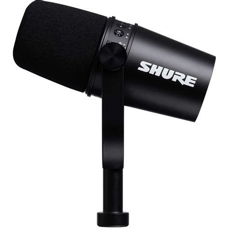 Shure MV7-K Dynamic USB & XLR Podcast Microphone - Black