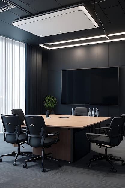 Premium AI Image | Unveiling Modern and Best Modular Conference room ...