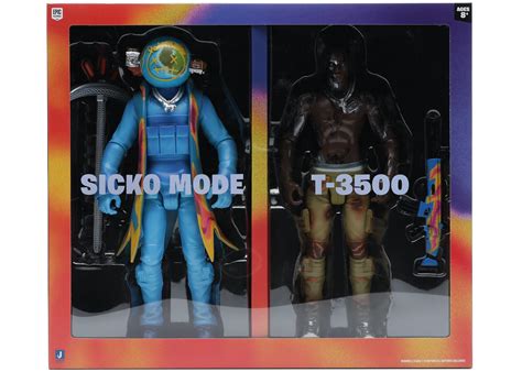 Travis Scott Cactus Jack Fortnite 12" Action Figure Duo Set - US