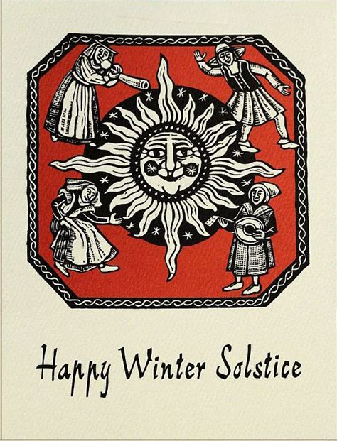 Pin by Ingemarie on Cards | Happy winter solstice, Winter solstice ...