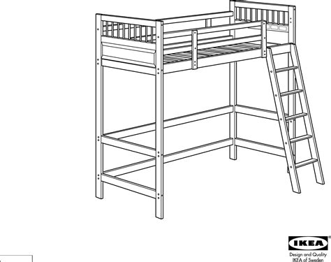 Ikea Hemnes Loft Bedframe Twin Assembly Instruction 3