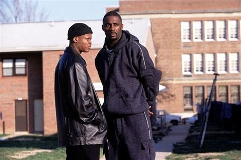 Larry Gilliard Jr. and Idris Elba from The Wire (2005) The Wire Tv Series, The Wire Tv Show, The ...