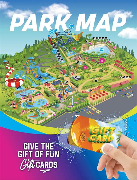 Park Map - Funfields - 25 Rides & Attractions, Water Theme Park