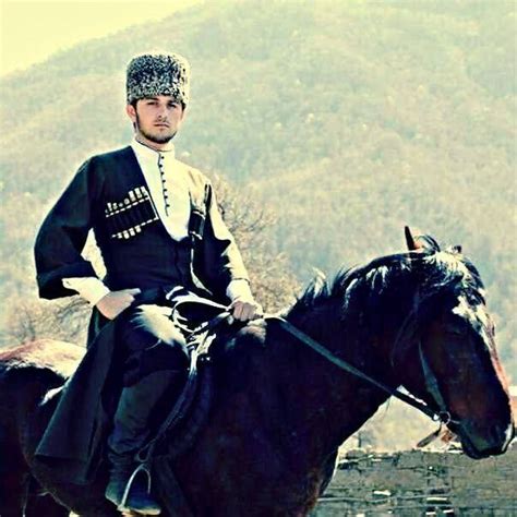 Nakh people - Chechen men women traditional costumes | Traditional ...