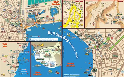 Map of Eilat,Aqaba Map