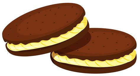 Cocoa Sandwich Biscuit PNG Clipart Picture | Gallery Yopriceville ...