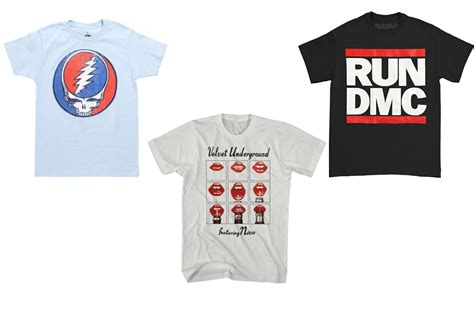 13 of the most iconic and best band t-shirts of all time