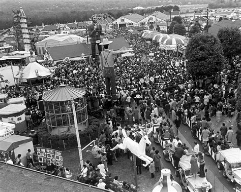 Crowd At The Danbury Fair