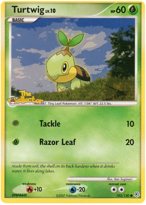 Turtwig - Diamond & Pearl #103 Pokemon Card