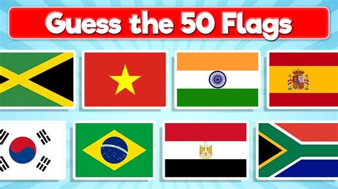 Guess the Country by the Flag Quiz - YouTube