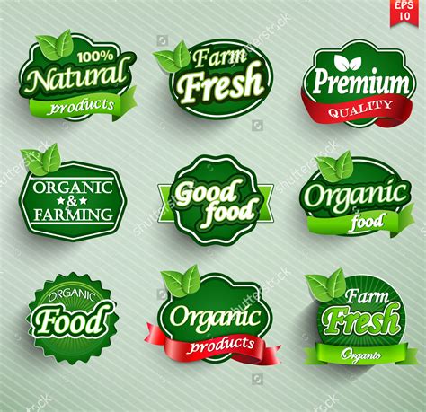 Food Label Design Template