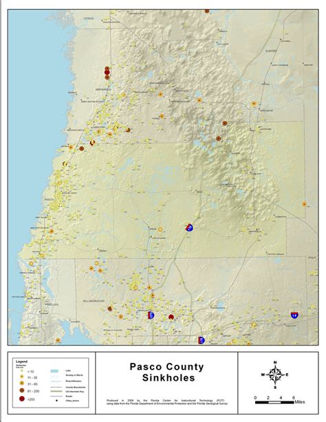 Map Of Pasco County Florida - Maping Resources