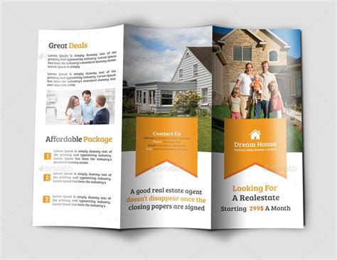 Trifold Bundle | Real estate brochures, Simple brochures, Brochure design samples