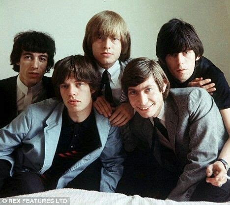 Very young Rolling Stones in photoshoot in 1964, color photo. | Rolling ...