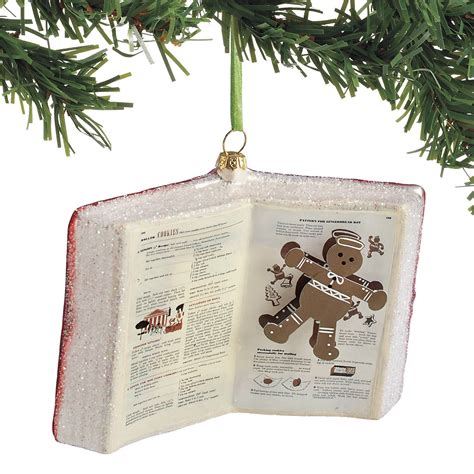 Betty Crocker Cookbook Ornament - TheHolidayBarn.com