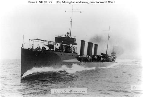 USN Ships--USS Monaghan (Destroyer # 32, later DD-32)