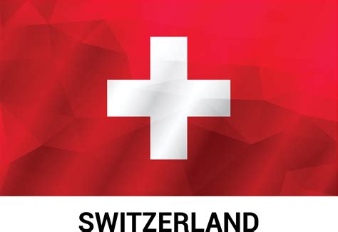 Switzerland flag design vector 14075558 Vector Art at Vecteezy