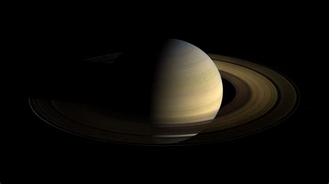 space, Universe, Planet, NASA, Saturn, Black Background, Minimalism Wallpapers HD / Desktop and ...