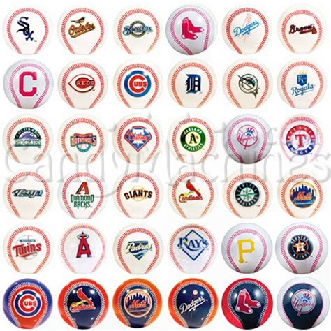 MLB Self Vend Baseballs Bulk Vending Toys - CandyMachines.com