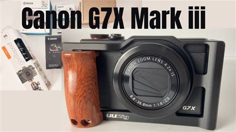 UNBOXING MY NEW CAMERA | CANON G7X MARK III + accessories - YouTube