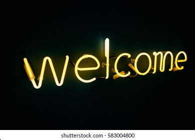 7,933 Welcome neon sign Images, Stock Photos & Vectors | Shutterstock