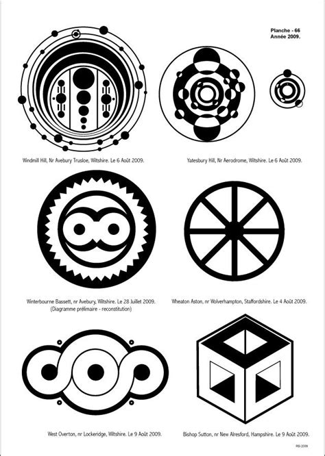 diagrammes comparatifs des crop-circles des saisons 2008-2009 en Grande ...