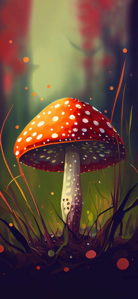 Amanita Aesthetic Wallpapers - Mushroom Aesthetic Wallpaper 4k