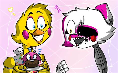 A special cupcake for my friend! (Fnaf fanart) by borntobestupid on DeviantArt