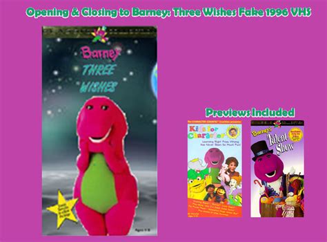 Barney Vhs Custom - Previews from Barney's Beach Party (VHS and DVD re ...