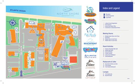 Myrtle Beach Hotels - North Shore Resorts | North Shore Hotel Map